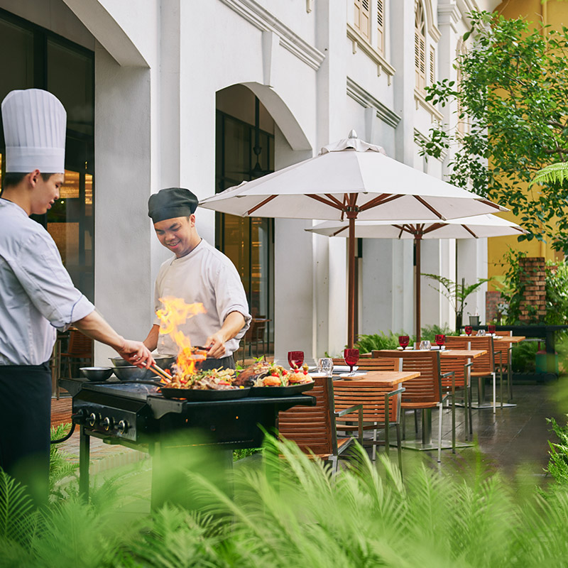 We Grill, You Chill
